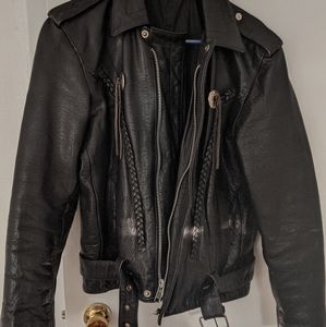 Genuine vintage leather jacket